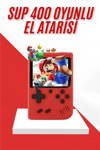 Nostalji Oyunlu Mini Atari Gamebox 400 Oyunlu El Atarisi