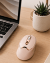 Ofis ve Laptop Kullanımına Uygun Şarjlı Wireless Mouse Sessiz Tuşlu