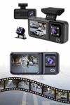 Ön ve Arka Kameralı 2 İnç 1080P Full HD DVR Araç İçi Ekran