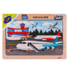 ONY-233-234-235-236 Ahşap Eğitici Puzzle Havaalanı - 1 Adet Stokta Olan Gönderilir
