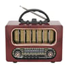 Orta Boy Retro Ahşap Tasarım Bluetooth Hoparlörlü Radyo – Fm/am Destekli, Şarjlı Ve Taşınabiliri Radyo Ns-6636 Bx40