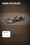 Oscar Piastri 1/64 McLaren MCL60 Diecast Model Araba - 2023 Avustralya GP, Koleksiyonluk BX-313342