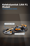 Oscar Piastri 1/64 McLaren MCL60 Diecast Model Araba - 2023 Avustralya GP, Koleksiyonluk BX-313342