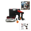 Oto - Araç Yıkama Makinesi Şarjlı - Yedek Bataryalı 135w - 19000 Rpm 12000 Mah - 21v 0.62bar A-130 Bx40