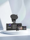 Oto Araç İçi Kamera 3 Kameralı Full HD Ön Arka İç Kayıt Dashcam