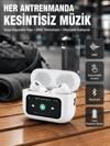 Otomatik Bağlantılı Bluetooth Kulaklık ANC Özellikli Su ve Ter Dayanıklı Yeni Nesil