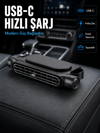 Otomobil Koltuk Başlığı Fanı Güçlü Turbo Hava Akışı Sunan Araç İçi Soğutucu