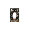 Oval - Bakır 6.5 Inc=16.5x13cm Makyaj Aynası Çift Taraflı Katlanır Ayaklı Bx40