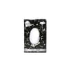 Oval - Gümüş 6.5 Inc=16.5x13cm Makyaj Aynası Çift Taraflı Katlanır Ayaklı Bx40