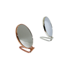 Oval Gold - Gümüş Pls.çerçeve Makyaj Aynası Çift Yönlü Bx40