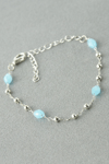 Oval Kristal Taşlı Bileklik