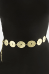 Oval Metal Zincir Kemer