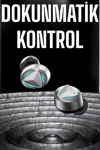 Oyuncu Kulaklığı Bluetooth Bağlantılı ANC Özelliği 5.0 Bluetooth