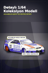 Özel Boya Kaplamalı 1/64 Ölçek Nissan Skyline GT-R R33 Diecast Model Araba BX-313372