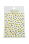 Papatya Emoji Tattoo Dövme Sticker