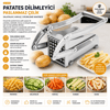 Patato-chıpper Manuel Patates - Sebze Dilimleme Makinesi Komple Metal Üstten Kollu Bx40
