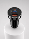 PD 30W Çift USB-C Araç Şarj Cihazı 60W Hızlı Şarj Adaptörü
