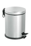 Pedallı 8lt Krom Metal Çöp Kovası Bx40