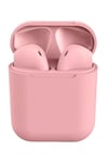 Pembe Kablosuz Kulak İçi Kulaklık - Dokunmatik Kontrol ve Suya Dayanıklı Bluetooth 5.0 Özellikli
