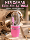 Pembe Manikür Pedikür Bakım Seti Cımbız Tırnak Makası Makas Törpü