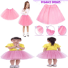 Pembe Renk Tütü Etek Bale Eteği Gösteri Eteği Çocuk Bebek Boy Bx40