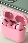 Pembe Renkli Kablosuz Kulak İçi Kulaklık, Bluetooth 5.0 Bağlantılı ve Dokunmatik Kontrol Özellikli