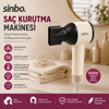 Pembe Saç Kurutma Makinesi 110.000 Rpm Sessiz Çalışma - 3 Hız - Sıcaklık Ayar Shd-1755 Bx40