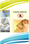Pencere Cam Sinekliği ( 150 Cm X 100 Cm. ) Bx40
