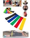 Pilates Direnç Lastiği Fitness Yoga ve Evde Spor İçin Çok Amaçlı Bant