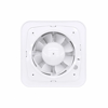 Plastik Aspiratör 120 Beyaz Banyo Tuvalet Havalandırma Aspiratörü 16w 1900rpm 80m3/h Ebt-120sb Bx40