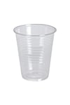 Plastik meşrubat bardağı 180 ml şeffaf 100'lü 30 paket toplam 3000 adet - 1 Parça Sayısı