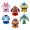 POLI ZR-915 Robocar Poli Quick Transforming Mini Rescue Deluxe Set
