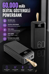 Powerbank 60.000 Mah Hızlı Şarj 4 Çıkışlı Uzun Şarj Süreli Dijital Göstergeli