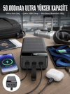 Powerbank Çoklu Şarj Girişi 50.000 Mah Taşınabilir Dijital Göstergeli (Kopya)