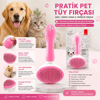 Pratik Kedi Köpek Tarak - Temizlik Fırçası Pet Shop Bx40