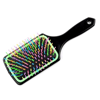 Pratik Renkli Uçlu Plastik Saç Fırçası Tarağı Ergonomik Tarak Bx40