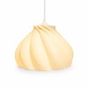 Pumpkin Tekli Avize Yatak Odası Mutfak Sarkıt Avize – Salon Ve Oturma Odası Aydınlatması 25x25 Cm Krem