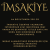 Ramazan İmsakiyesi - 300 Gr - A4 Boyut Kişiye Özel İsimli & Logolu 10 Adet Gökyüzü