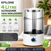 RBH-04 Ultrasonik Hava Nemlendirici 4 Litre Buhar Makinesi Aroma Difüzörü - Otomatik Kapanma