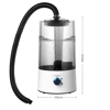 RBH-04 Ultrasonik Hava Nemlendirici 4 Litre Buhar Makinesi Aroma Difüzörü - Otomatik Kapanma