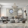 Regal Silver 52 x 52 Cm Duvar Saati