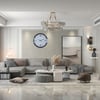 Regal Silver 52 x 52 Cm Duvar Saati