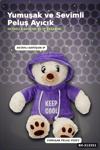 Renkli Kapüşonlu Sweatshirt Giyen 30 cm Peluş Ayı Oyuncak Hediyelik BX-313551