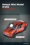 Resmi Lisanslı 7.5 cm Mercedes-AMG Mini Model Araba - 1 Adet, Koleksiyonluk Oyuncak BX-313313