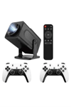 Retro Video Oyunu Konsolu Android Tv El Oyun Konsolu WIFI Taşınabilir Projeksiyon Cihazı