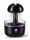 RGB Işıklı Denizanası Hava Nemlendirici Ultrasonik Buhar Makinesi 2H 4H 8H Zamanlayıcılı