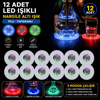 Rgb Led  Altı Işık 12’li Set