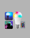 RGB Uzaktan Kumandalı LED Ampul 16 Renk Dekoratif Aydınlatma