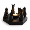 Ri̇tüel Kedi̇ Mumluk Bi̇blo Plasti̇k 20 Cm Siyah