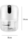 Rondo Doğrayıcı 250 ML Taşınabilir USB Şarjlı Pratik El Rondo Blender (Kopya)